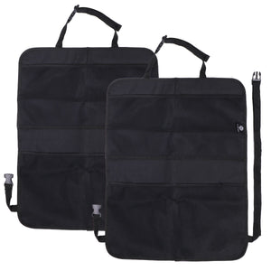 Car Seat Organizer and Kick Mat (2-Organizers)