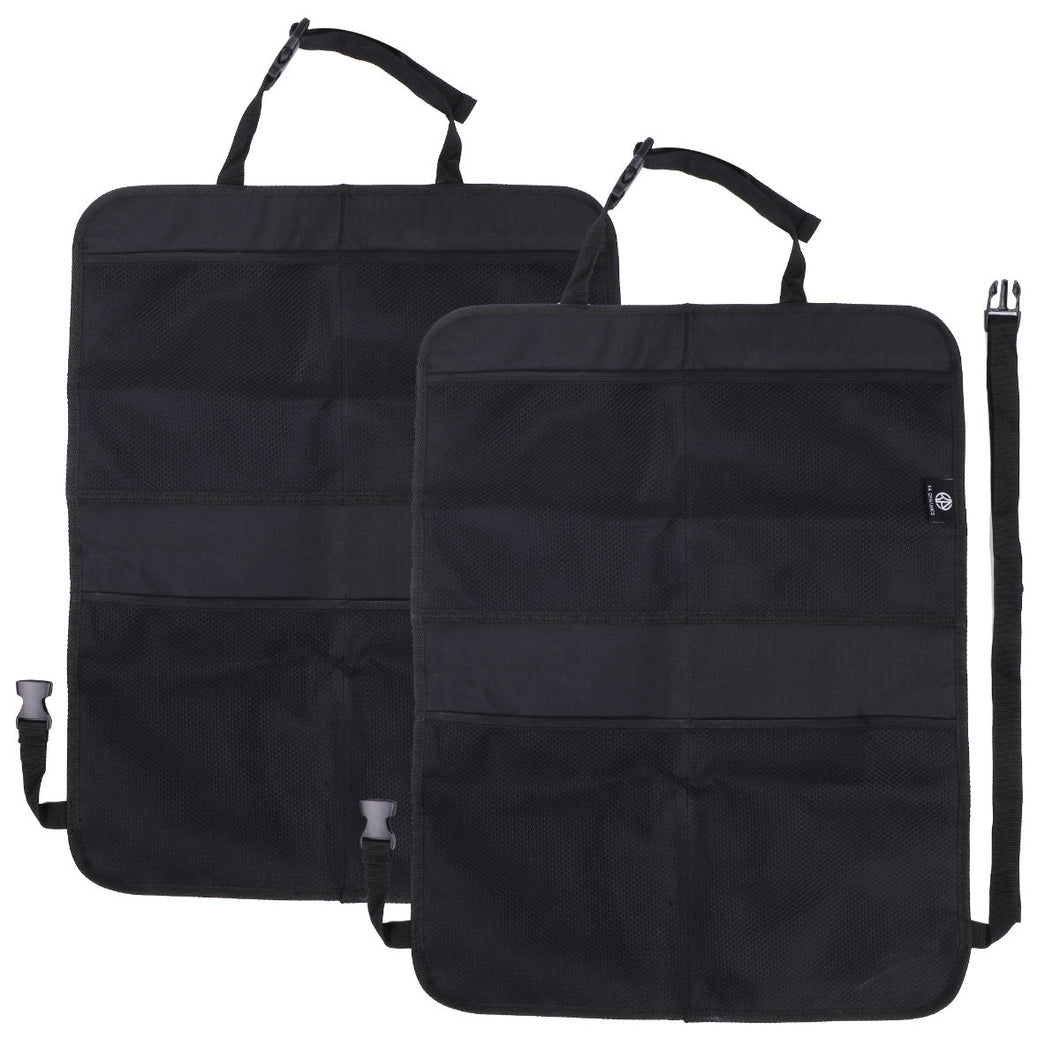Car Seat Organizer and Kick Mat (2-Organizers)